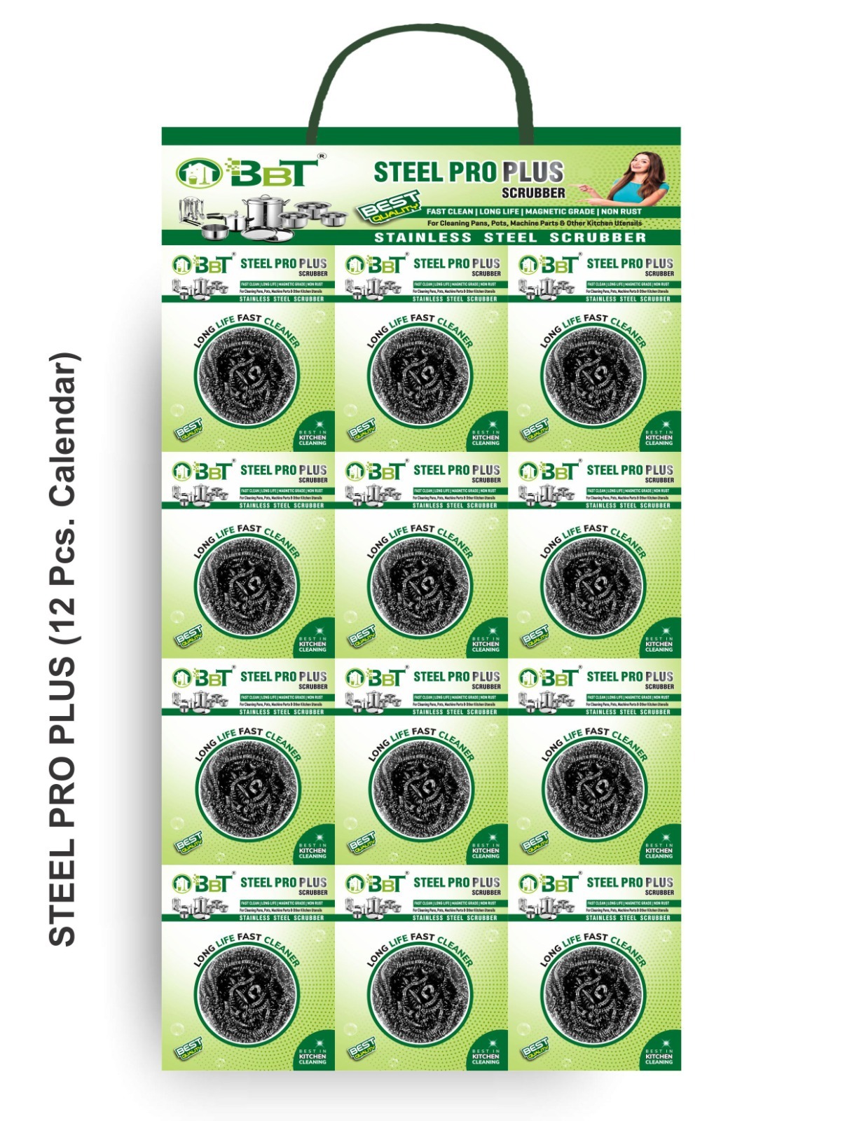 STEEL PRO PLUS (12PCS, Calendar)